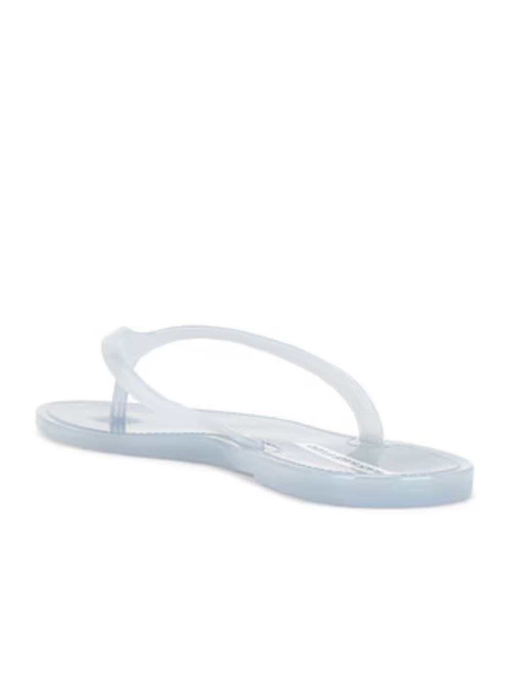 Black Suede Studio Crystal Flip Flops Baby Blue pvc sandals shoes Revolve 37 6 - Picture 2 of 11